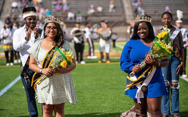 Photo of BW Bold & Gold Homecoming Court